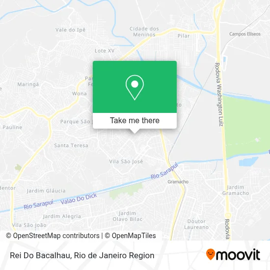 Rei Do Bacalhau map