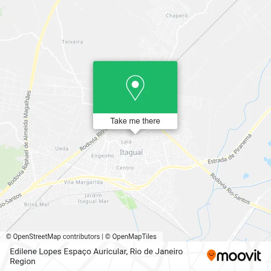 Edilene Lopes Espaço Auricular map
