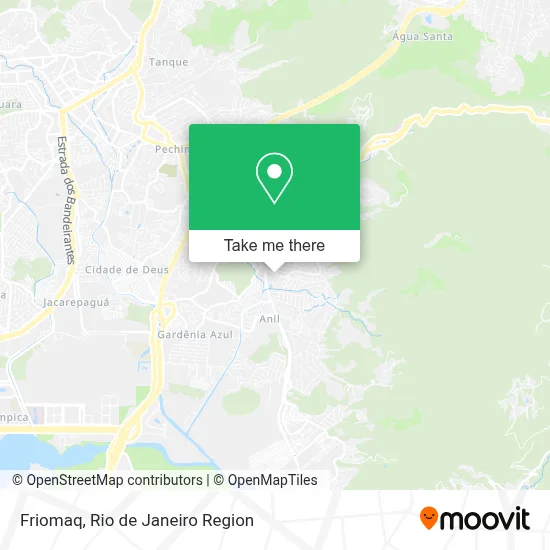 Friomaq map