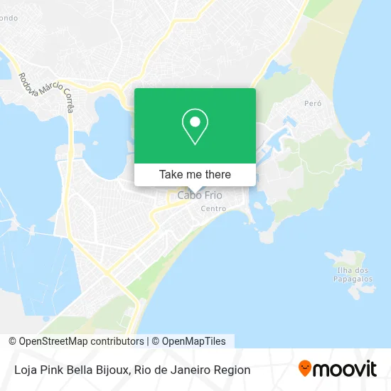 Loja Pink Bella Bijoux map