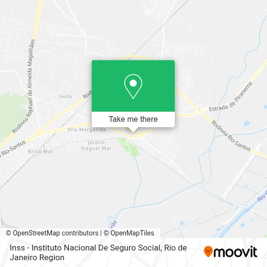 Inss - Instituto Nacional De Seguro Social map