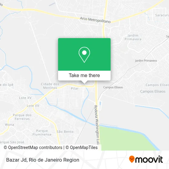 Bazar Jd map