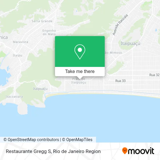 Restaurante Gregg S map