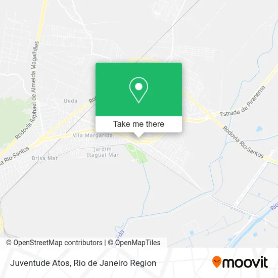 Juventude Atos map