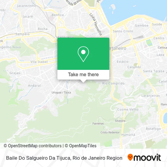 Baile Do Salgueiro Da Tijuca map