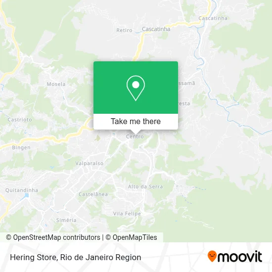 Hering Store map