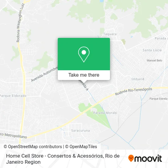 Home Cell Store - Consertos & Acessórios map