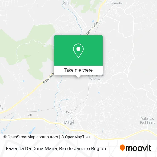Fazenda Da Dona Maria map