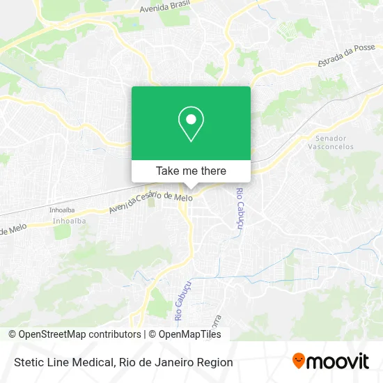Stetic Line Medical map