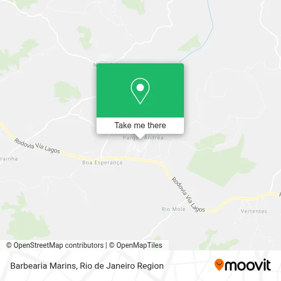 Barbearia Marins map