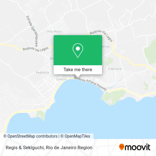 Regis & Sekiguchi map