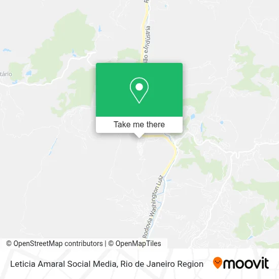 Leticia Amaral Social Media map