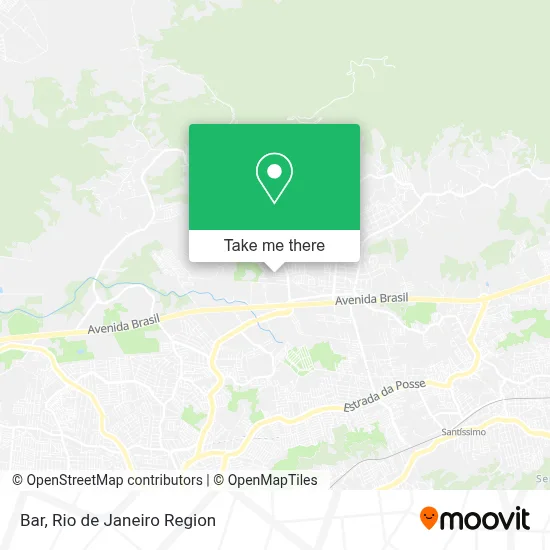 Bar map