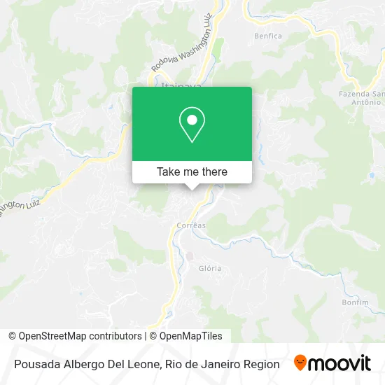 Pousada Albergo Del Leone map