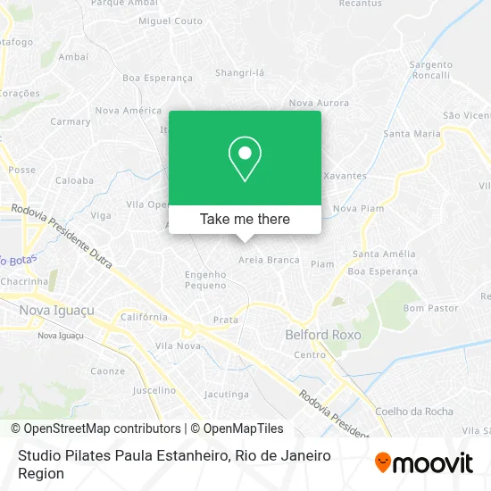 Studio Pilates Paula Estanheiro map