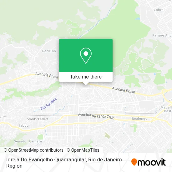 Igreja Do Evangelho Quadrangular map