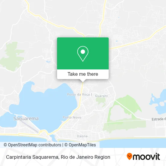 Carpintaria Saquarema map