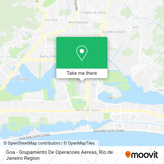 Goa - Grupamento De Operacoes Aereas map