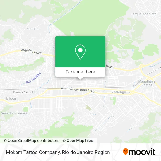 Mekem Tattoo Company map