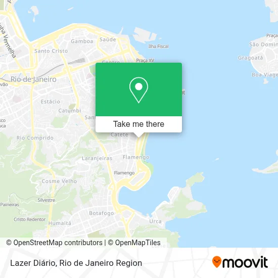 Lazer Diário map