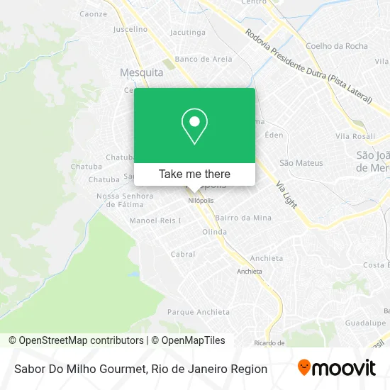 Sabor Do Milho Gourmet map