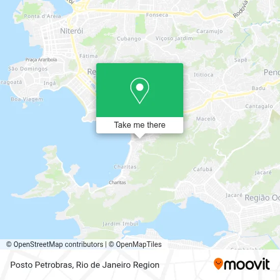 Posto Petrobras map