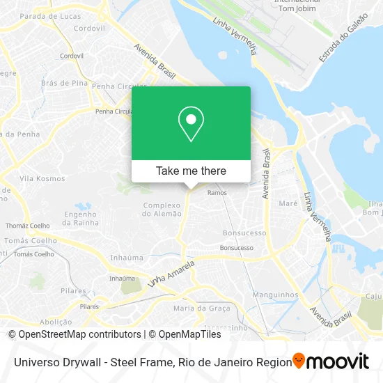 Universo Drywall - Steel Frame map