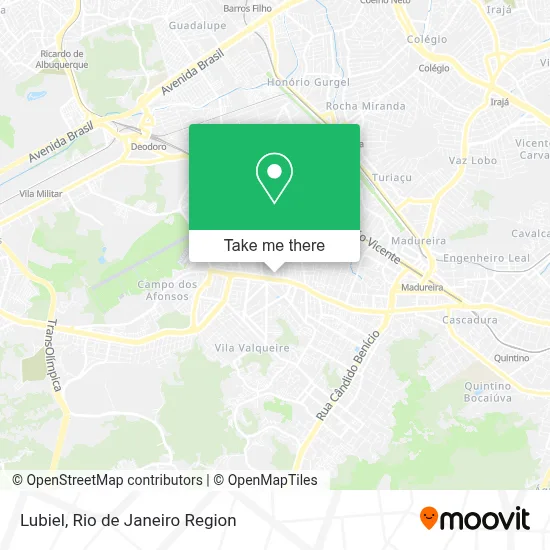 Lubiel map