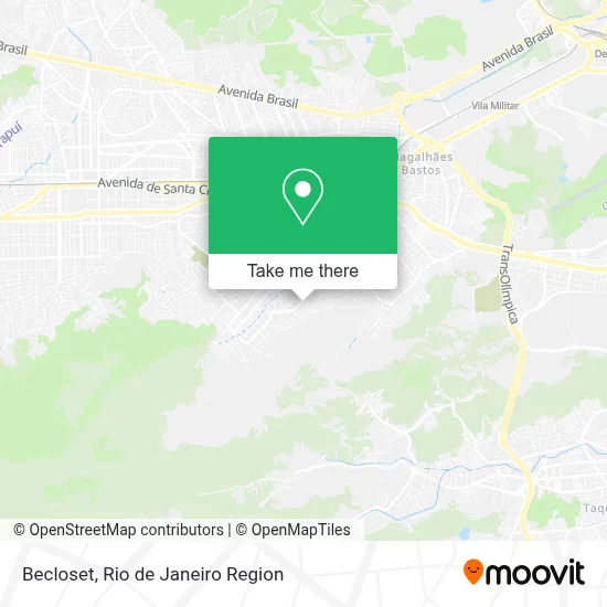 Becloset map