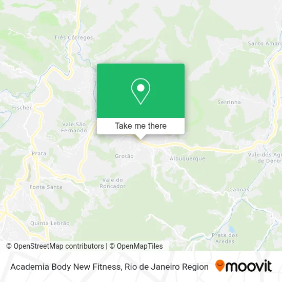 Academia Body New Fitness map