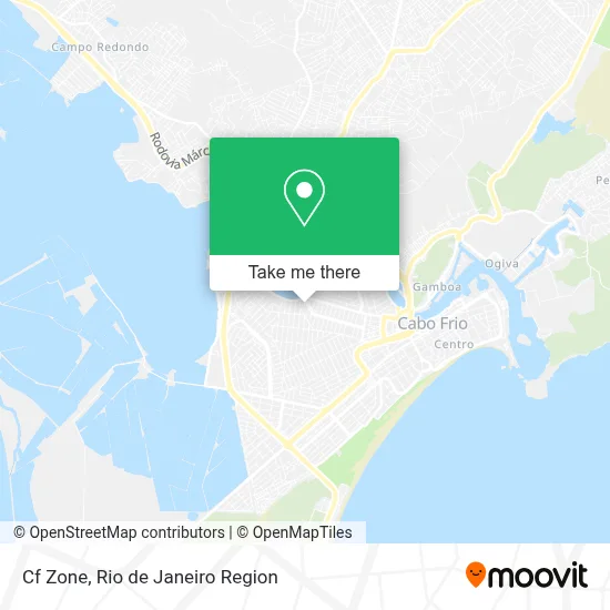 Cf Zone map