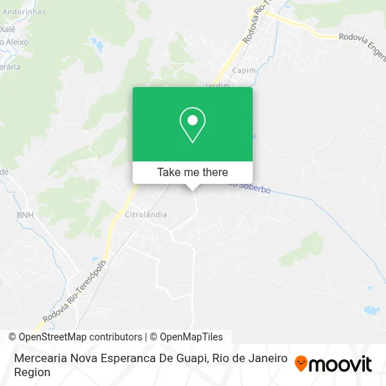 Mercearia Nova Esperanca De Guapi map