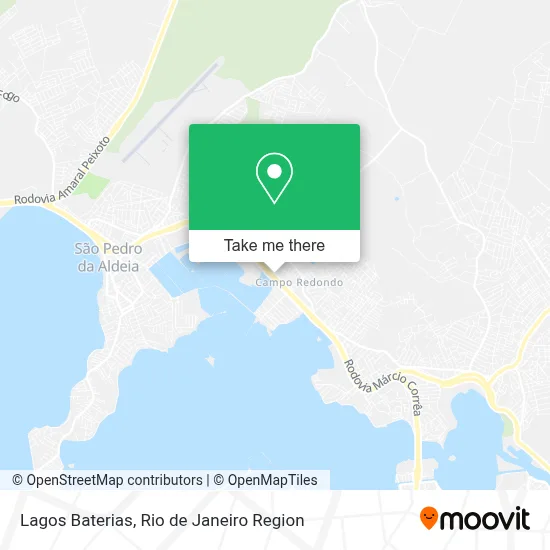 Lagos Baterias map