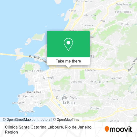 Clínica Santa Catarina Laboure map