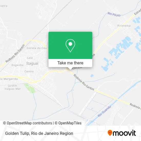 Golden Tulip map