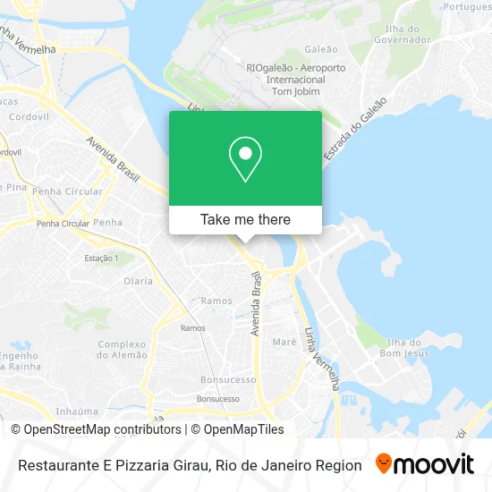 Restaurante E Pizzaria Girau map