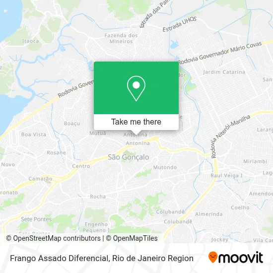 Frango Assado Diferencial map