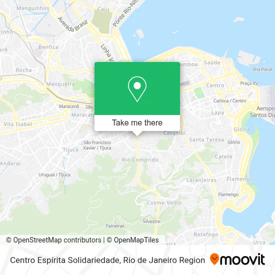 Centro Espírita Solidariedade map