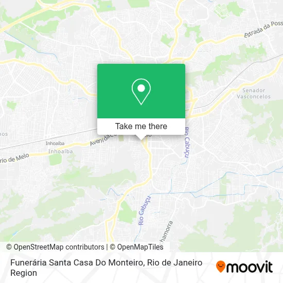 Funerária Santa Casa Do Monteiro map