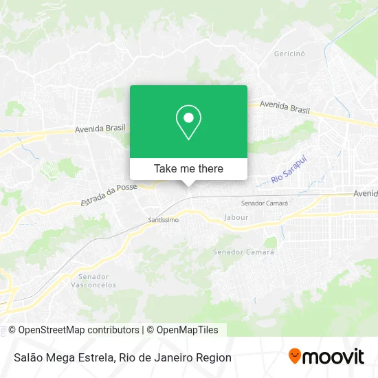 Salão Mega Estrela map