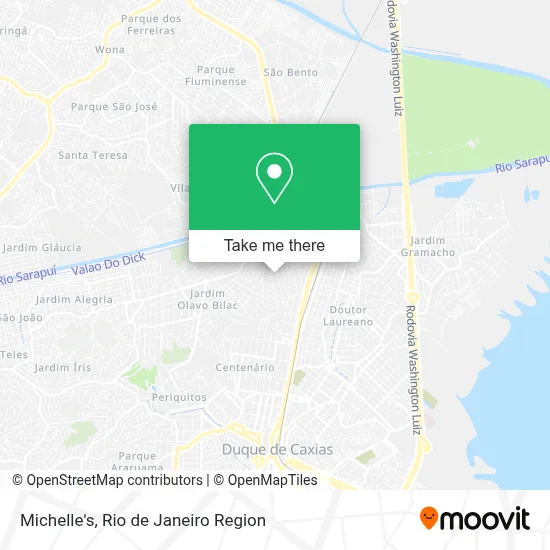 Michelle's map