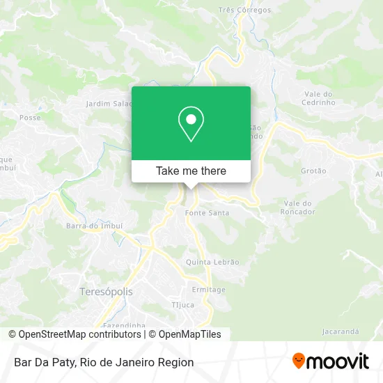 Bar Da Paty map