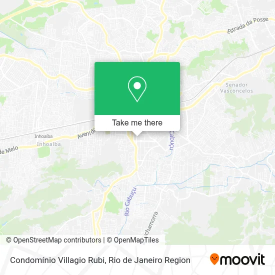 Condomínio Villagio Rubi map