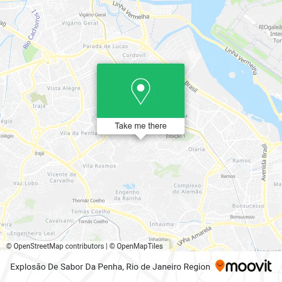 Explosão De Sabor Da Penha map