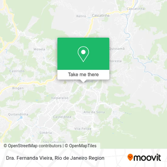 Dra. Fernanda Vieira map