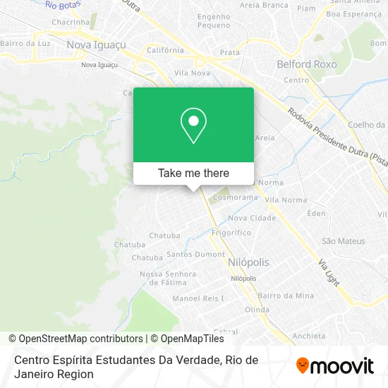 Centro Espírita Estudantes Da Verdade map