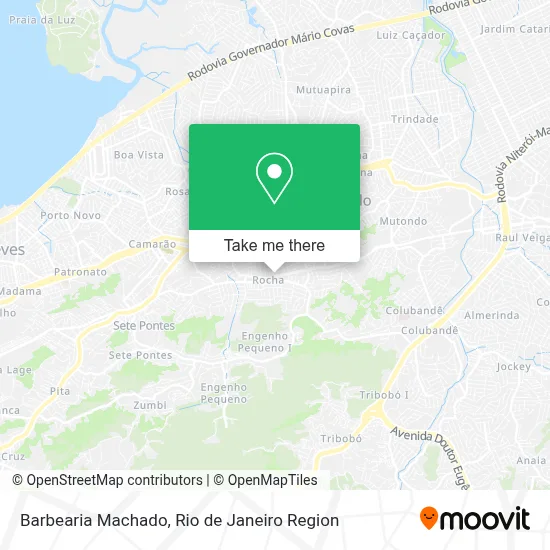 Barbearia Machado map