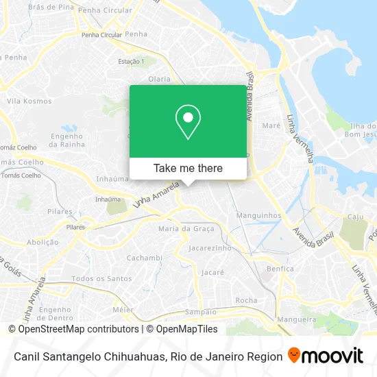 Canil Santangelo Chihuahuas map