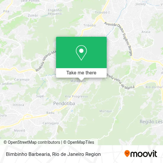 Bimbinho Barbearia map