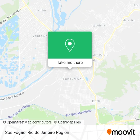 Sos Fogão map